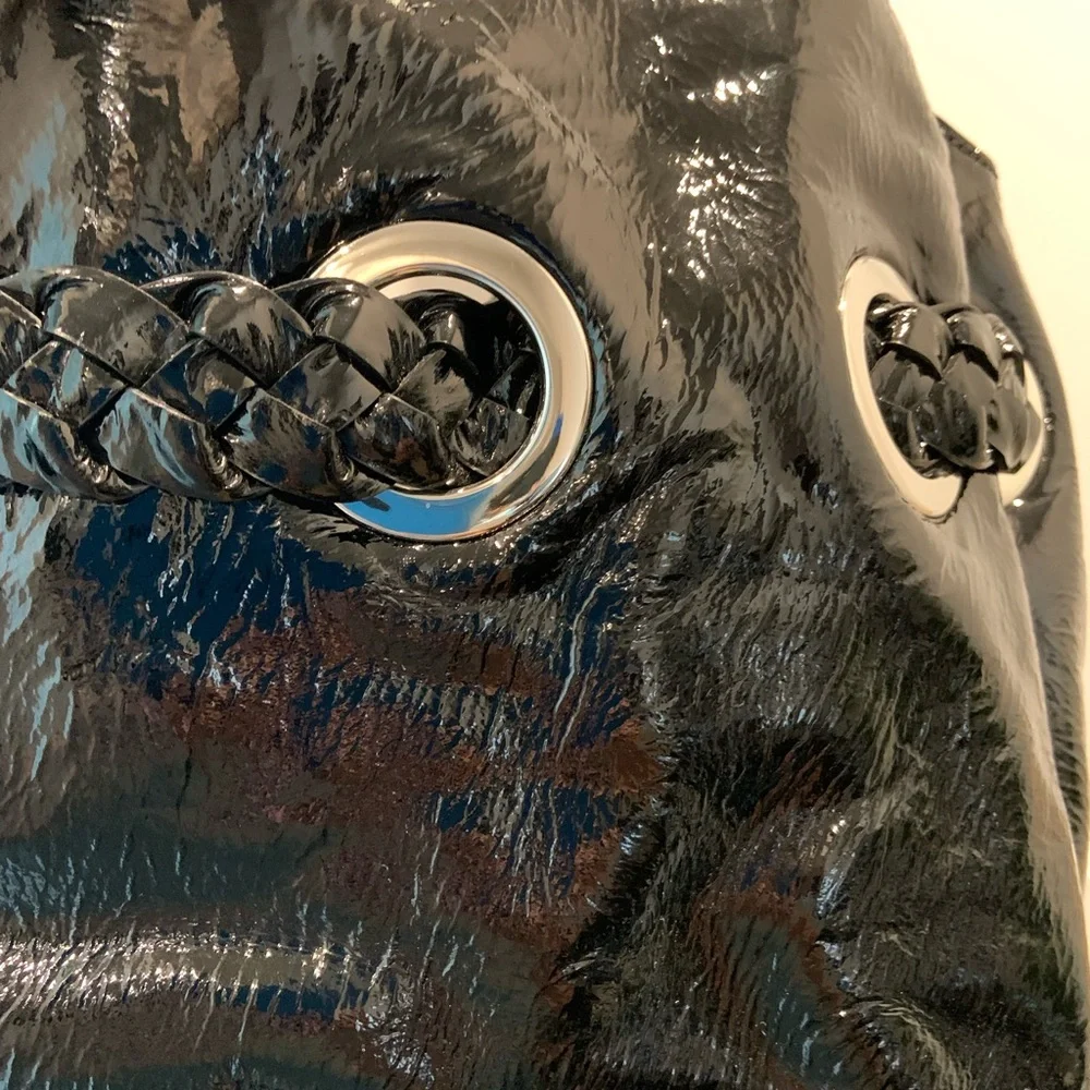 Michael Kors Patent Leather Handbag - Picture 7 of 11